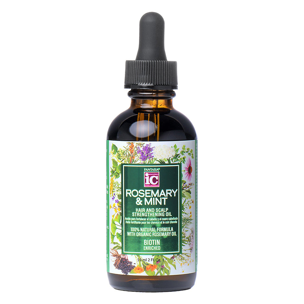 Fantasia IC Rosemary and Mint Hair and Scalp Strengthening Oil 2Oz (59ml)